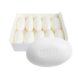 Altteurang 알뜨랑 세면 비누 흰색 (130g X 10개) Alttrang Facial Soap White (130g X 10pcs)