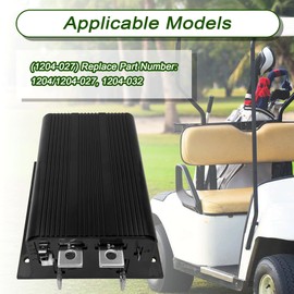 WEITRANSX 73326G02 73326-G02 36V 350A PDS Shunt Controller ITS Throttle Replaces EZGO TXT Golf Cart Controller Year 2000 - 2009 Compatible with 73326G03/ 73326G04/ 73326G05/ 73326G06/ 73326G07