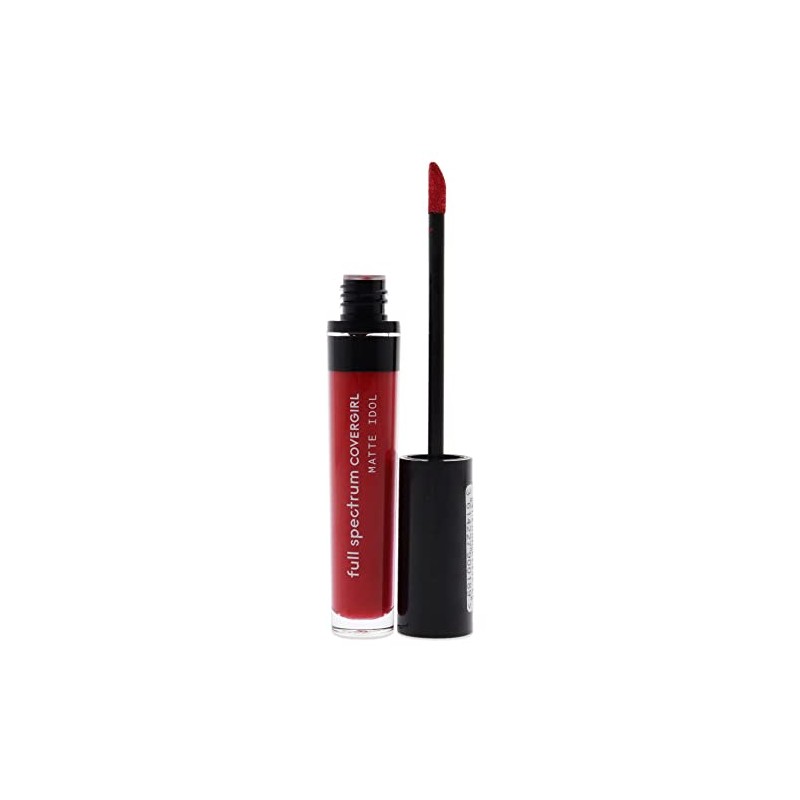 COVERGIRL Matte Idol Liquid Lipstick, Tyrant, 1 Ounce