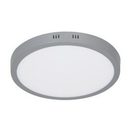 Volteck Lait PLA-217L, Luminario gris de LED 24 W redondo tipo plafón luz de día