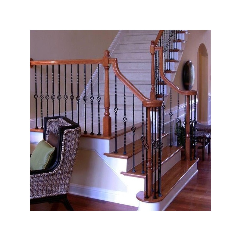 SP-4040A Red Oak 3-Inch Colonial Starting Newel Post