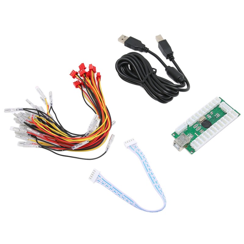 QM070921 Arcade Game Encoder with USB Cable Durable Zero Delay