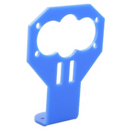 HALJIA Smart Car Mount Compatible with HC-SR04 Ultrasonic Transducer Sensor Robotic Acrylic