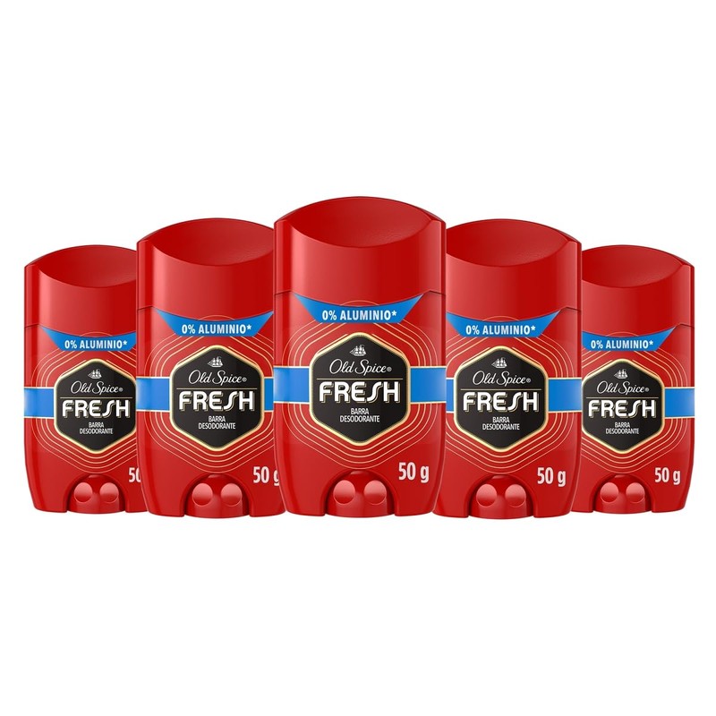 Old Spice Desodorante en barra para hombre Fresh 50 g