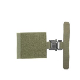 1 Piece Tactical Cummerbund Adapter With Metal Buckle Kit Laser Cut Quick Release Set for Tactical Vest Cummerbunds (RG)