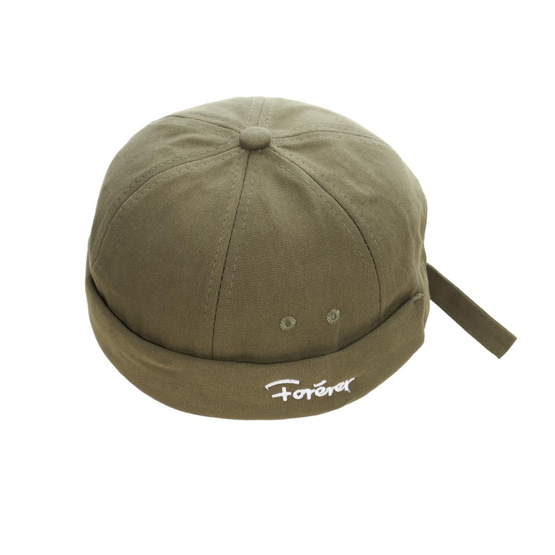 YAMEE Docker Cap Men's Vintage Embroidered Sailor Hat Women's Trendy