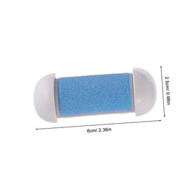 Ipetboom Pedicure Replacement Heads Set 12pc Foot File Refill Rollers Sturdy Smooth Feet