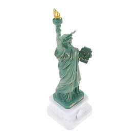 Ipetboom Miniature Statue of Liberty Resin Craft Model for Home Office and Garden Decor Medium Artistic Souvenir for Wine Cabinet and Desk Display Easy to Clean and Lightweight Decorative