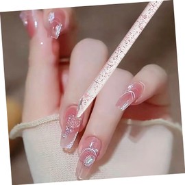 Ipetboom 100pcs Crystal Rhinestone Picker Tools Women Manicure Nail Pen Dual Ends Nail Art Pen for Gems Glue