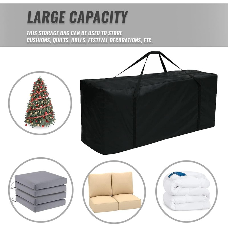 HEPOVER - Bolsa de almacenamiento para cojín para exteriores