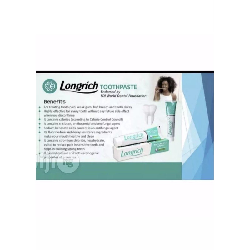 Longrich Toothpaste, White Tea Multi-Effect Toothpaste 1 Pack Jumbo Size