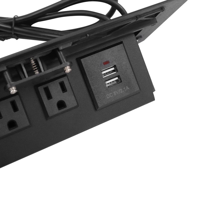 Pop Up Outlet for Countertop, Desktop Pop Up Socket with