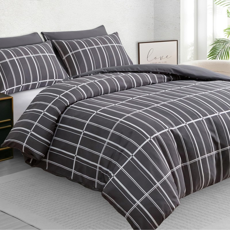 Pamposh Single Duvet Cover Set - Premium Brushed Microfiber Duvet