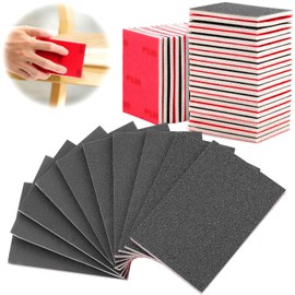 TXXATX 27 Pieces Sanding Sponge 180-3000 Grits Sponge Sanding Pads Wet and Dry Blocks Sandpapers Flexible Pads Washable and Reusable for Drywall Wood Furniture Metal Polishing Painting Auto Repair