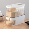 Sooyee 11Lbs Rice Dispenser, Large Grain Container Storage with Lid