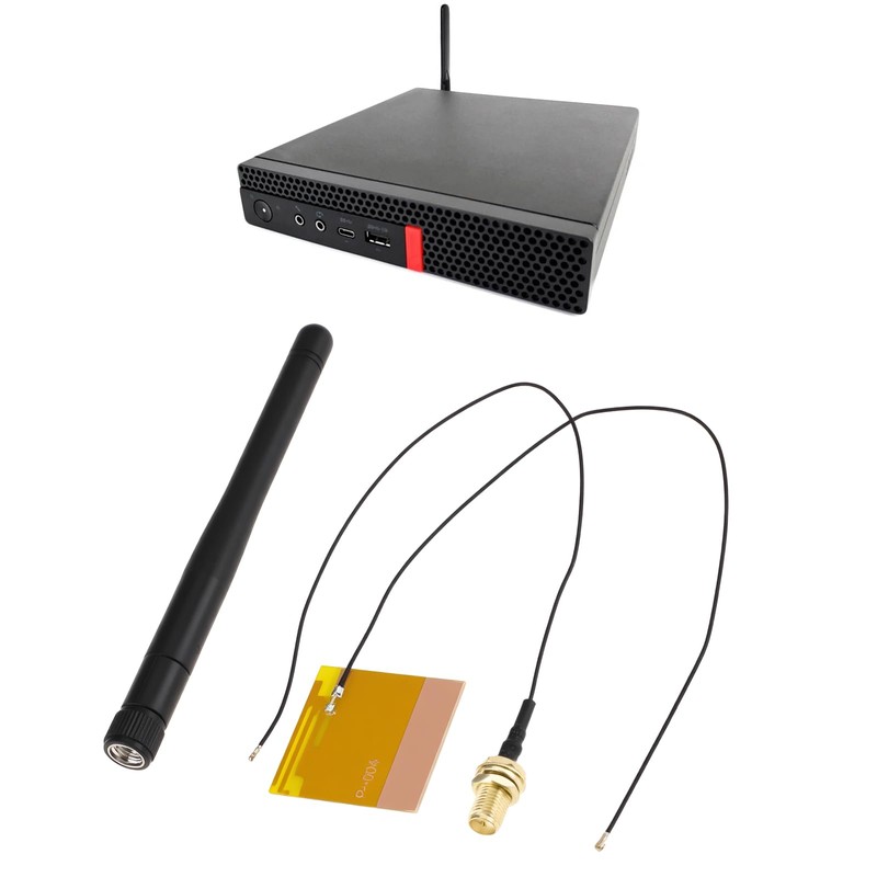 EMSea 1 Set WiFi-Antennenkabel-Ersatzset Kompatibel mit Lenovo ThinkCentre M710Q//M920Q/P330