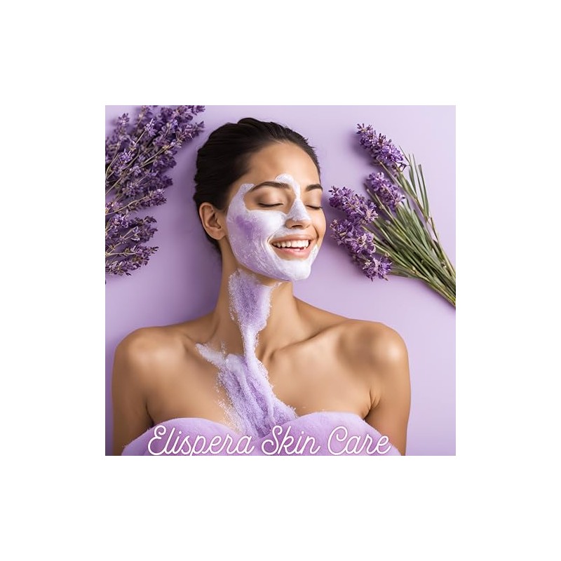 Exfoliante De Miel, Azúcar Y Lavanda Y Orquídea (16 Onzas