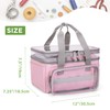 Luxja Sewing Bag Large, Sewing Kit Storage Bag, Handmade Bag