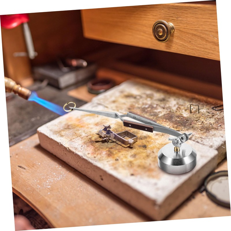 SHINEOFI Third Hand Soldering Tool Non-Slip Base Adjustable Arms and