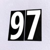 600 Pieces, 1" - Vinyl Number Stickers, Waterproof Stick On