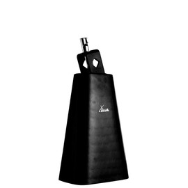 XDrum HCB-6 Cowbell - 6 Inch Cow Bell with 22 cm Length for Drums and Percussion - Steel Bell - Can be Mounted on Drum Kit - Black