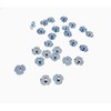 25 Pack 6-32 T-Nuts 1/4" Barrel Zinc Plate 3/16" Hole