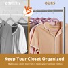 ZenStyle 100 Pack Ultra Thin Velvet Hangers - Clothes Suit