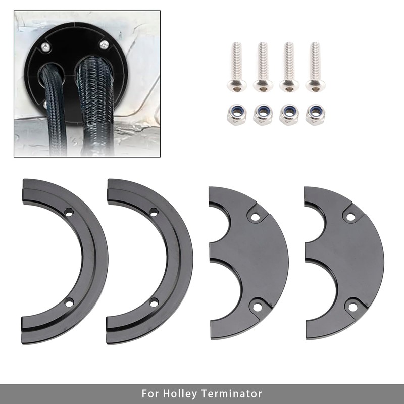 Topteng Firewall Pass Through Eliminates Firewall Grommet for Holley Terminator