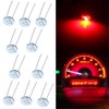 OCPTY 10 Pack Red 4.7MM For Mini Bulbs with 3Pcs