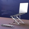 zmart Laptop Stand, Foldable, Adjustable, Aluminum, Computer, PC, Tablet Stand,