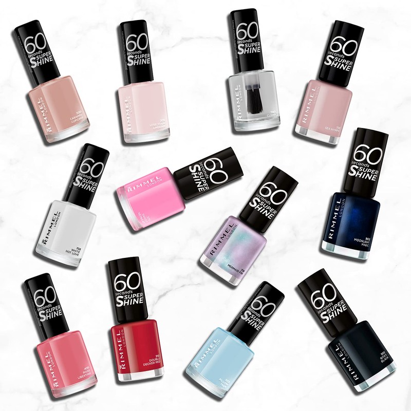 Rimmel RIMMEL LONDON - 60 Seconds Super Shine Nail Polish