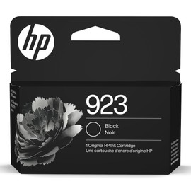 HP 923 Black Ink Cartridge | Works OfficeJet 8120 Series, OfficeJet Pro 8130 Series | Eligible for Instant Ink | 4K0T3LN