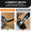 GEAIN P08-031 Saucepan Handle Short Replacement & P08-033 Fry Saucepan