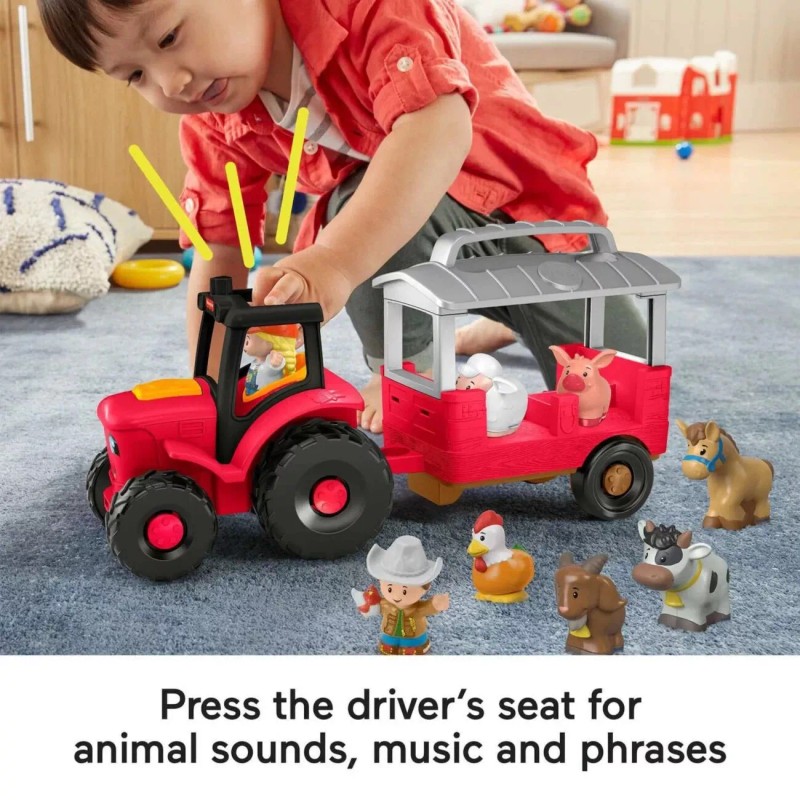 Fisher-Price Fisher Price Little People Caring For Animals Tractor &