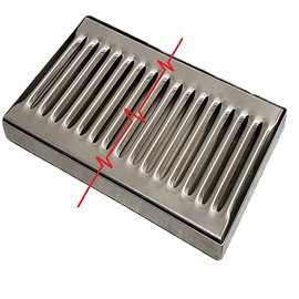 Drip Tray, Super Heavy,5"x15", 5002188