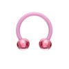 beyoutifulthings Horseshoe Piercing Acrylic Universal Piercing Nipple Nose Septum Ear