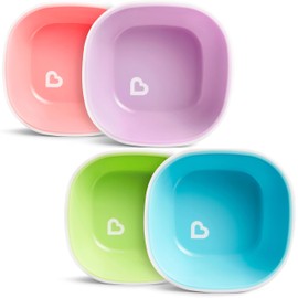 Munchkin Splash Bowls, Colours May Vary, 200 g, (Pack of 2)