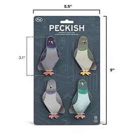 Genuine Fred PECKISH - Pinzas magnéticas para bolsas
