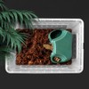 Litewoo Reptile Hide Cave Habitat with Feeder Bowl Sun Terrace