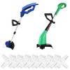 Lounsweer 10 Pcs 6 Inch Metal Grass Trimmer Blade Heads