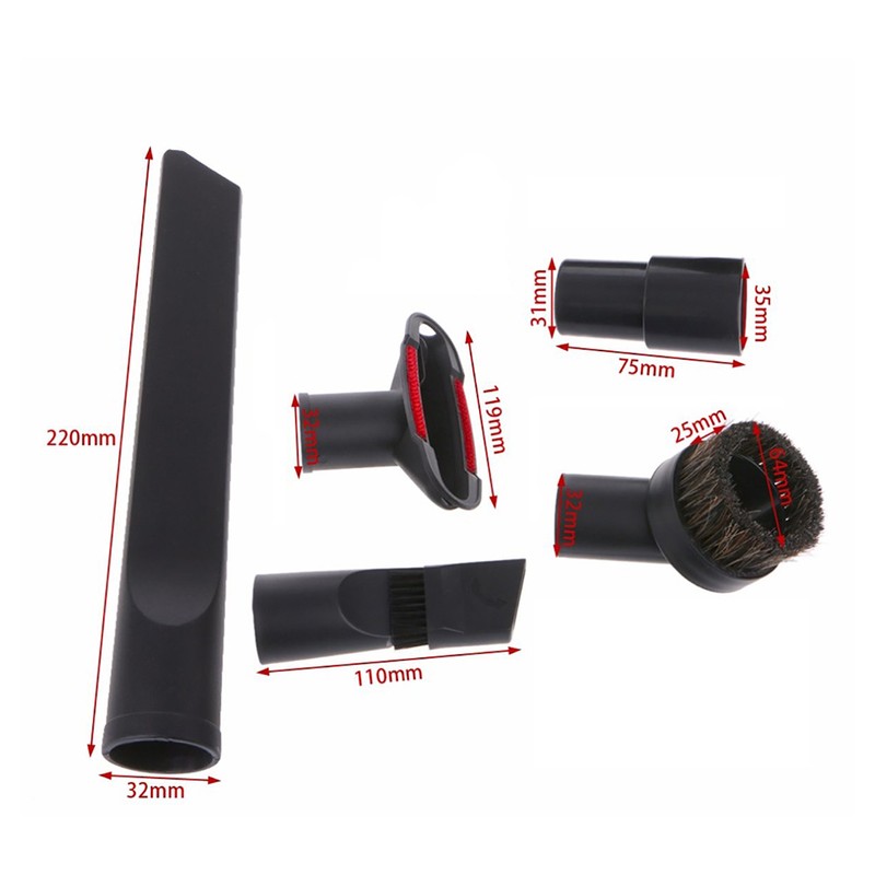 Universal Replacement Vacuum Dusty Brush Vacuum Attachments Accessories for 32mm