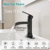 HOIGY Waterfall Bathroom Sink Faucet Oil Rubbed Bronze, Brass Single