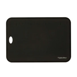 Shimomura Industry VB-616 Anti-Bacterial Cutting Board, Made in Japan, Verdun Black Soft Sheet Cutting Board, Mini, Black, Lightweight, Made in Niigata, Tsubamesanjo