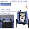 Aosom Dog Bike Trailer Pet Cart Bicycle Wagon Cargo Carrier