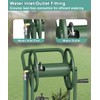 Artigarden Garden Hose Reel Cart with Wheels, Outdoor Heavy Duty
