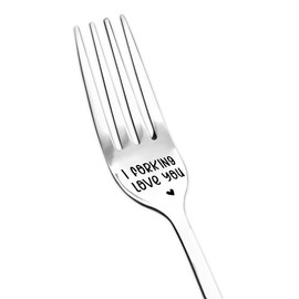 Couple Fork Gifts for Him and Her Best Friend Birthday Gifts for Women Men BF Gifts from Girlfriend Wife Anniversary Present for Husband Dad and Mum Gifts from Son Daughter Graduation Gifts 2024