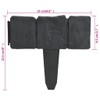 CHARMMA Plastic Garden/Lawn Fence Stone Look 41 pcs 32.8',Garden Borders