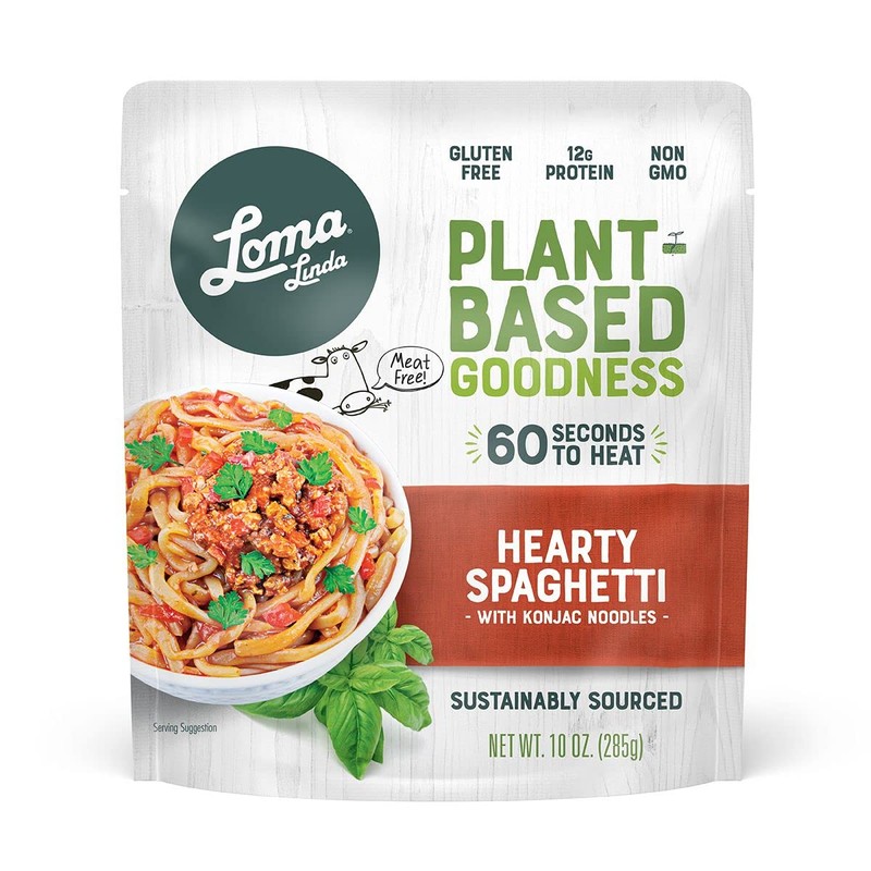 Loma Linda - Plant-Based Complete Meal Solution Packets (Hearty Spaghetti