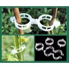 Tomato Clips, Plastic Trellis Clips Plant Support Clips, 100PCS Plant