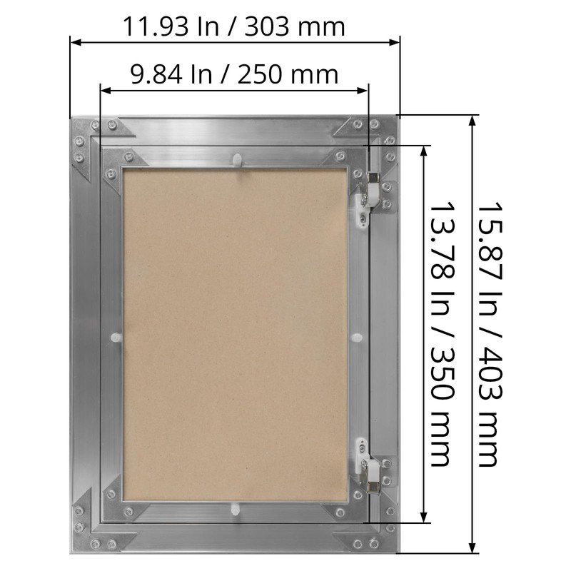 ECOPRO VENT 10" x 14" Inch Aluminum Drywall Access Panel